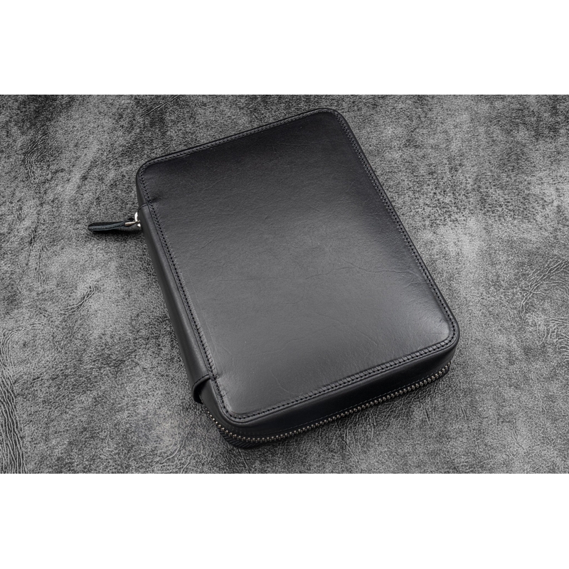 Galen Leather Galen Leather Expansi-Folio A5 Nero