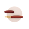 Wancher Wancher Sekai Densho 4 Facets Fountain Pen Sandalwood