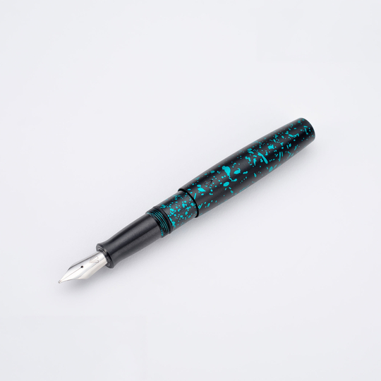 Gravitas Pocket Fountain Pen Teal Splash