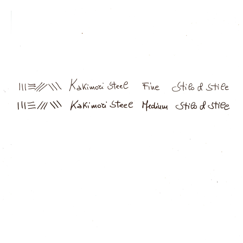 Kakimori Kakimori Frost Fountain Pen Amber