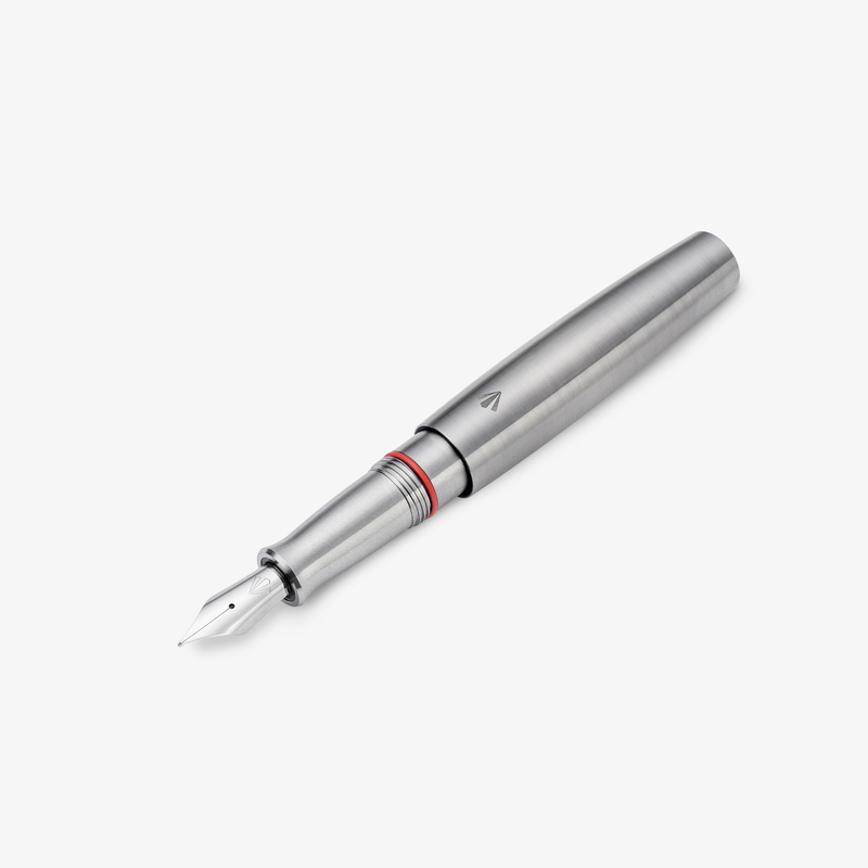 Gravitas Gravitas Pocket Fountain Pen Raw Grade 5 Titanium