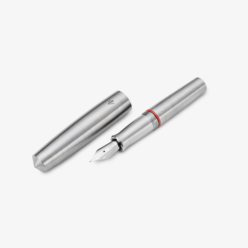 Gravitas Gravitas Pocket Penna Stilografica Raw Grade 5 Titanium