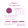 Noodler's Eel Cactus Fruit Ink Bottle 3 oz