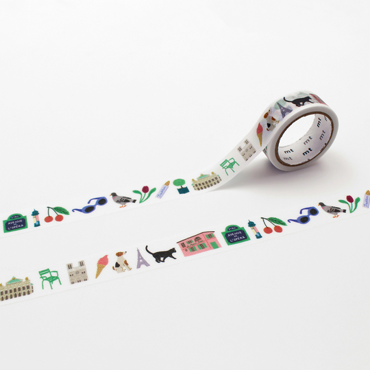 MT x Léa Maupetit Washi Tape Parigi