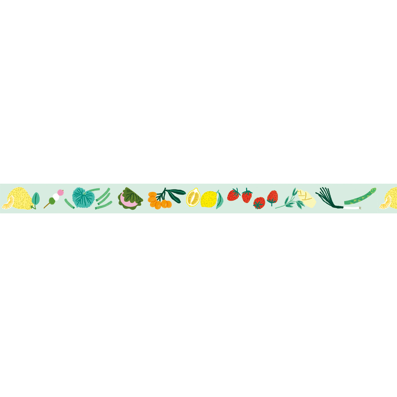 MT Masking Tape MT x Léa Maupetit Washi Tape Blooming Spring