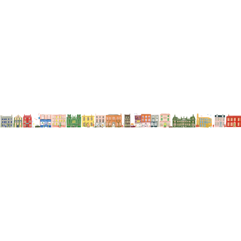 MT Masking Tape MT x Polly Fern Washi Tape Street
