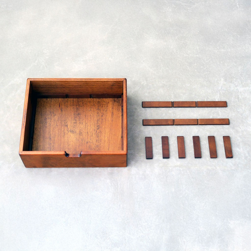 Toyooka Craft Toyooka Craft Fountain Pen Box Alder Brown