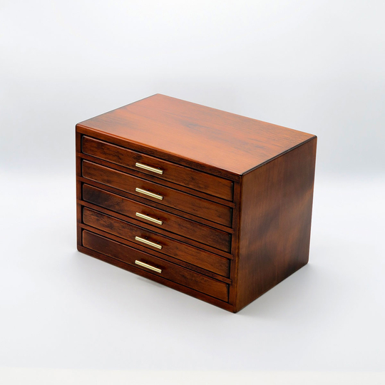 Toyooka Craft Portapenne in Legno 60 Posti Alder Brown