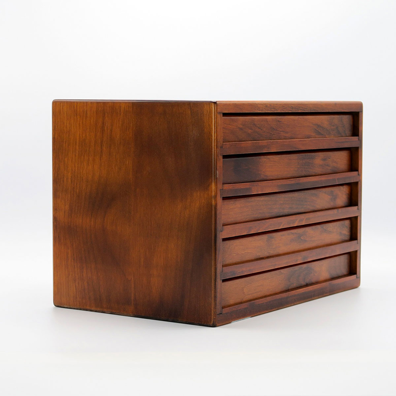 Toyooka Craft Toyooka Craft Portapenne in Legno 60 Posti Alder Brown