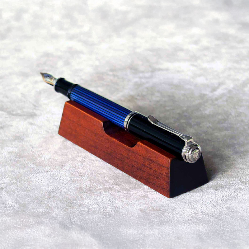 Toyooka Craft Toyooka Craft Pen Rest Portapenne in Legno 1 Posto Alder Brown