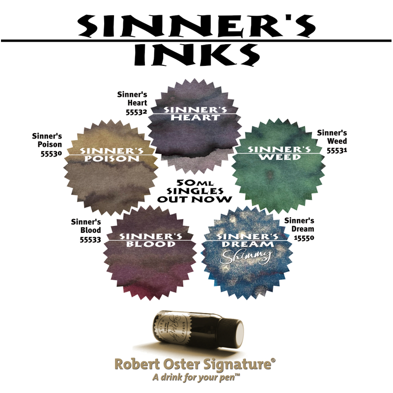 Robert Oster Robert Oster Shake 'N' Shimmy Sinner’s Dream Ink Bottle 50 ml