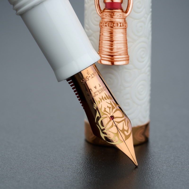 Delta Delta Indigenous People Fountain Pen Simbu Rose Vermeil Limited Edition