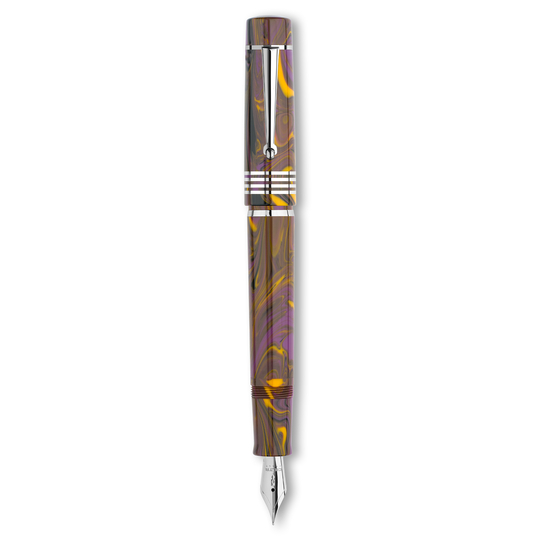 Delta Neo Gallery Fountain Pen Iris & Rhodium