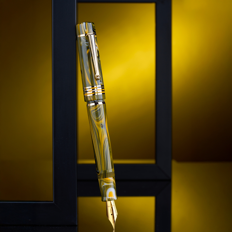 Delta Delta Neo Gallery Penna Stilografica Marigold & Oro