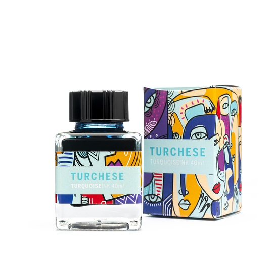 Leonardo Turquoise Ink Bottle 40 ml
