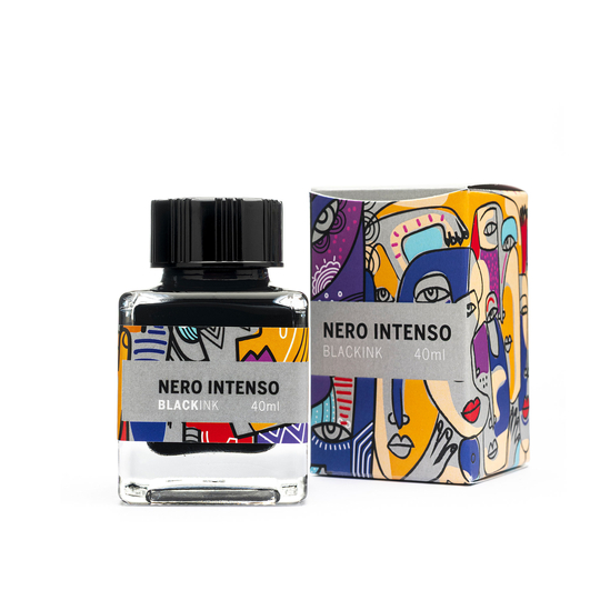 Leonardo Intense Black Ink Bottle 40 ml