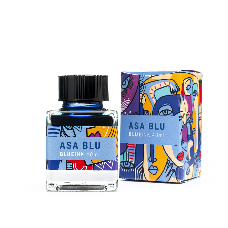 Leonardo Officina Italiana Leonardo Asa Blue Ink Bottle 40 ml