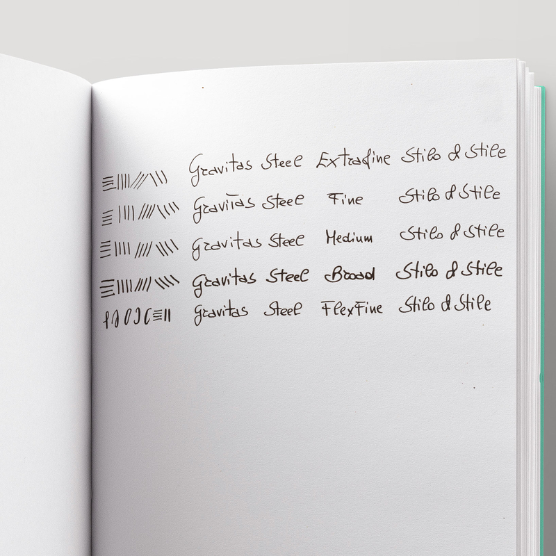 Gravitas Gravitas Flagship Fountain Pen Silver