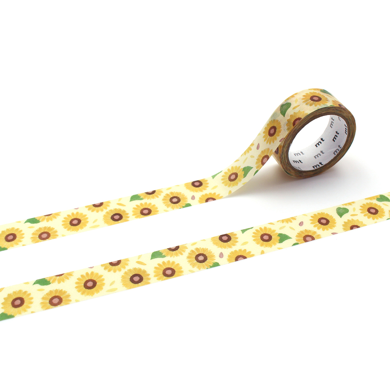 MT Masking Tape MT x Maruichikyu Washi Tape Sunflowers