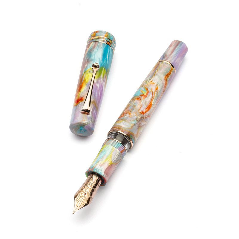 Leonardo Officina Italiana Leonardo Momento Zero Grande 2.0 Fountain Pen Primary Manipulation 4 No. 8 Nib
