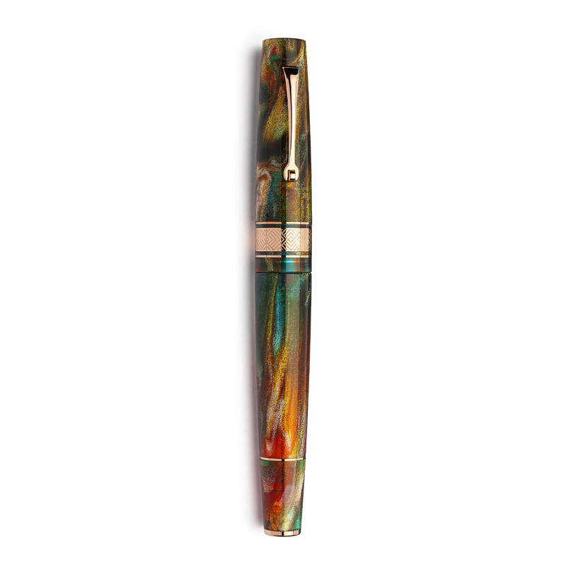 Leonardo Officina Italiana Leonardo Supernova Penna Stilografica Primary Manipulation 5 & Oro Rosa Pennino 6 Edizione Limitata