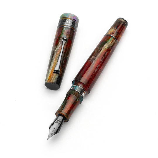 Leonardo Supernova Penna Stilografica Primary Manipulation 5 & Rutenio Pennino 6 Edizione Limitata