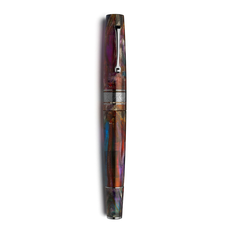 Leonardo Officina Italiana Leonardo Supernova Penna Stilografica Primary Manipulation 5 & Rutenio Pennino 6 Edizione Limitata