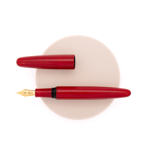Wancher Dream Pen Aizu Urushi Fountain Pen Koma-nuri