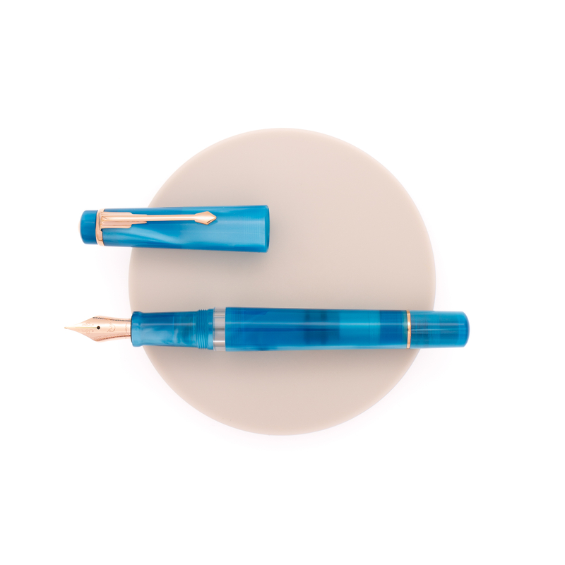 Nahvalur Nahvalur Explorer Fountain Pen Amalfi Coast & Rose Gold