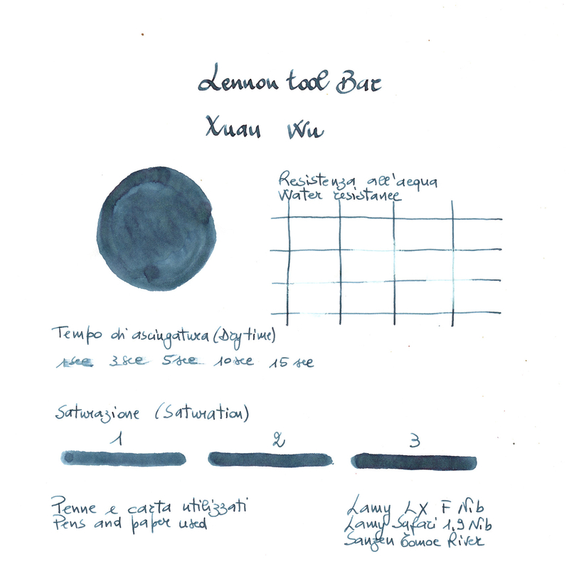 Lennon Tool Bar Lennon Tool Bar 2025 Summer Limited Xuan Wu Ink Bottle 30 ml