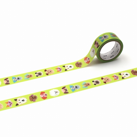 MT Ex Washi Tape Dog Face