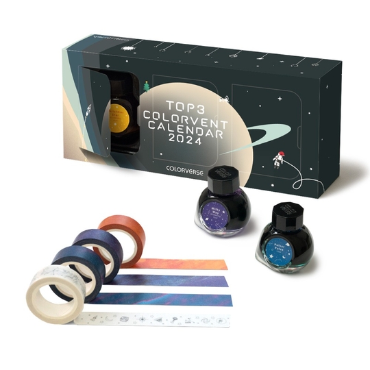 Colorverse Top 3 Colorvent Calendar 2024 Set of 3 Inks