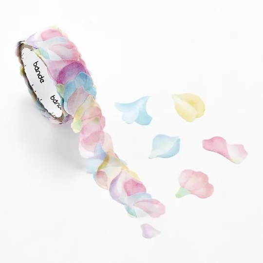Bande Washi Tape Flower Shower Pink
