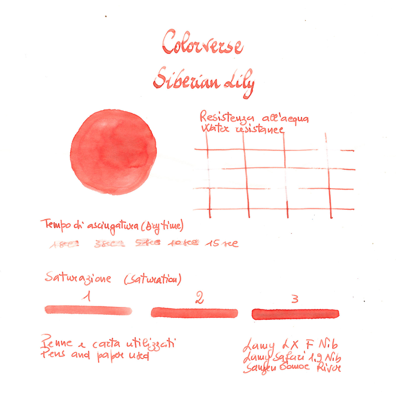 Colorverse Colorverse Project No.072 Siberian Lily Ink Bottle 15 ml