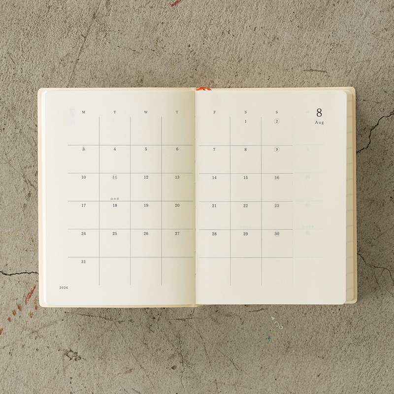 MD Paper MD Paper Notebook Agenda 1 day 1 page 2026 Giornaliera A6