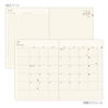 Midori Midori Hibino 2026 Agenda Giornaliera A6 Gray
