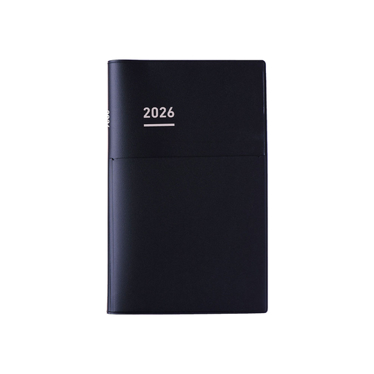 Kokuyo Jibun Techo Biz mini 2026 B6 Slim Black