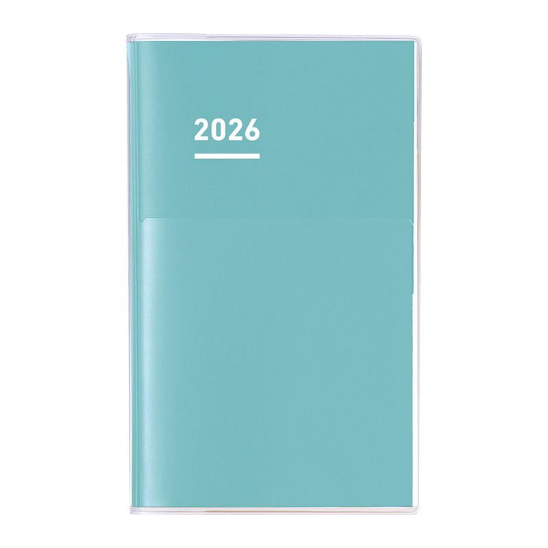 Kokuyo Kokuyo Jibun Techo Diary 2026 A5 Slim Green