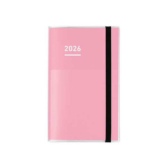Kokuyo Jibun Techo First Kit mini 2026 B6 Slim Pink