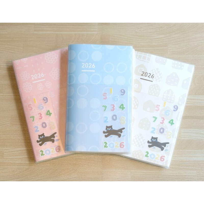 Kokuyo Kokuyo Jibun Techo Days Agenda 2026 A5 Slim SOU.SOU Blue