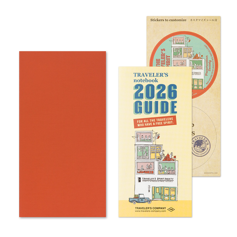 Traveler's Company Traveler's Notebook Agenda 2026 Mensile Regular Size