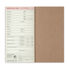 Traveler's Company Traveler's Notebook Refill 2026 Weekly + Memo Diary Regular Size