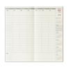 Traveler's Company Traveler's Notebook Refill 2026 Weekly Vertical Diary Regular Size