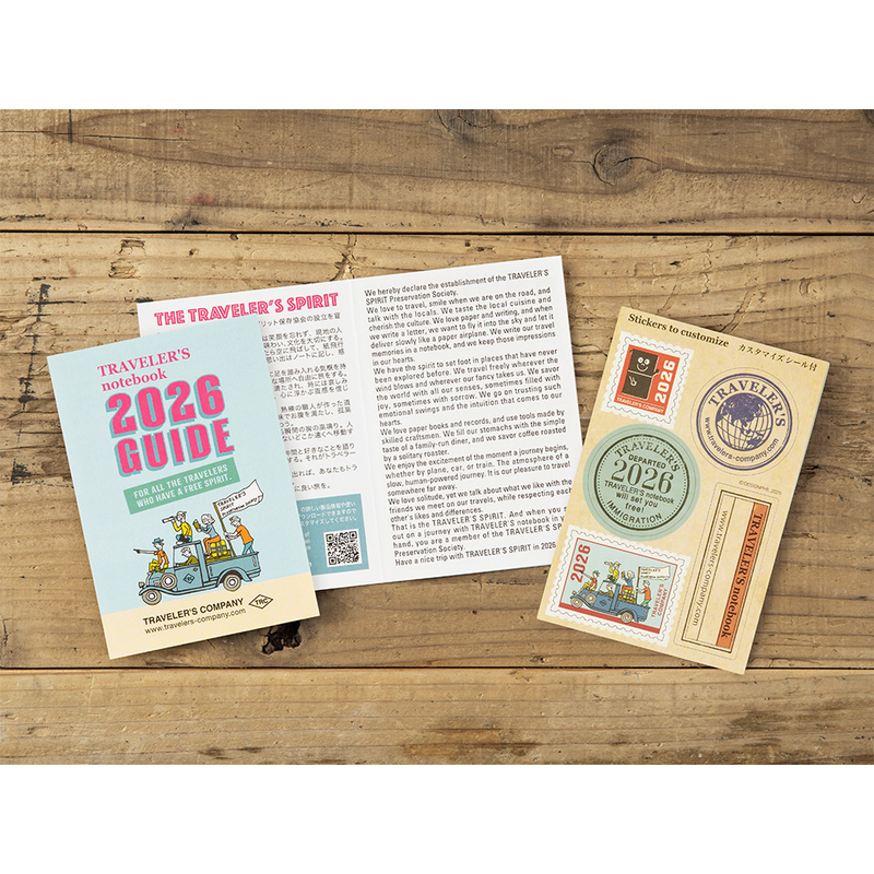 Traveler's Company Traveler's Notebook Agenda 2026 Settimanale Passport Size