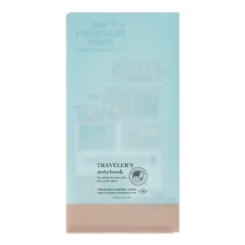 Traveler's Company Traveler's Notebook Clear Folder Regular Size 2026 Limited Edition