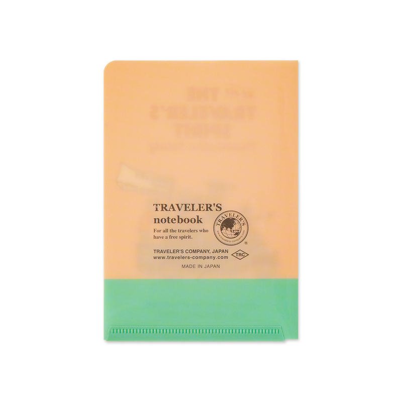 Traveler's Company Traveler's Notebook Cartella Trasparente Passport Size in Edizione Limitata 2026