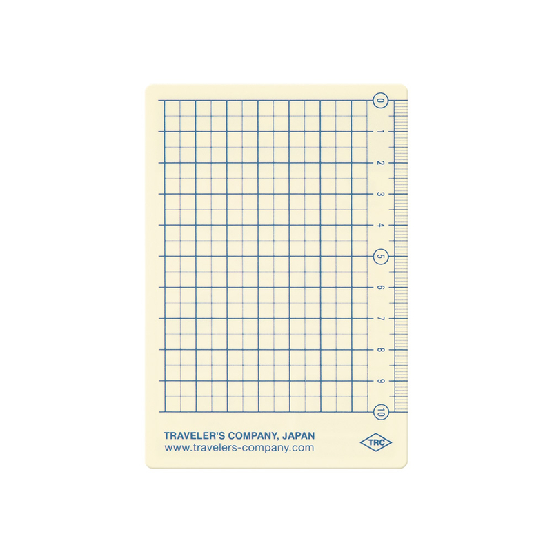 Traveler's Company Traveler's Notebook Plastic Sheet Underlay Passport Size 2026 Limited Edition