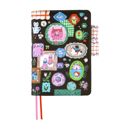 Hobonichi Yumi Kitagishi: White Cat's Table Decorations A6 [Cover Only]
