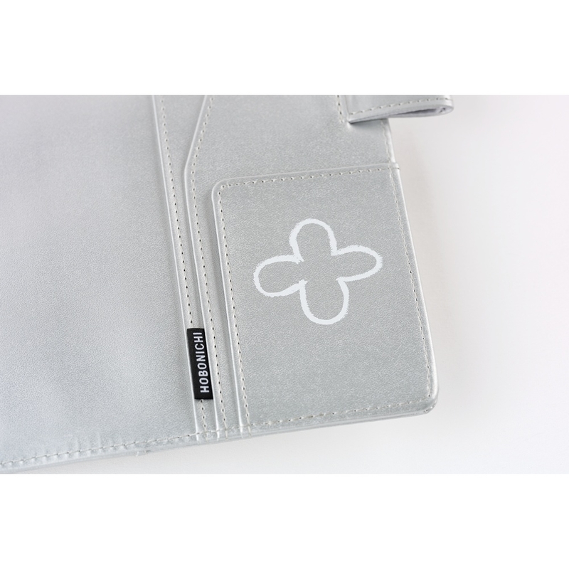 Hobonichi Hobonichi Makoto Matsubayashi: Silver Flowers A6 [Cover Only]