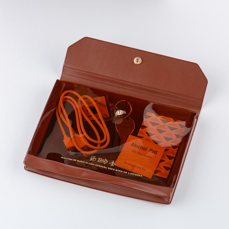Hobonichi Hobonichi Alettone Document Case for A6 Size Brown